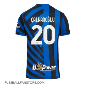 Inter Milan Hakan Calhanoglu #20 Replik Heimtrikot 2024-25 Kurzarm